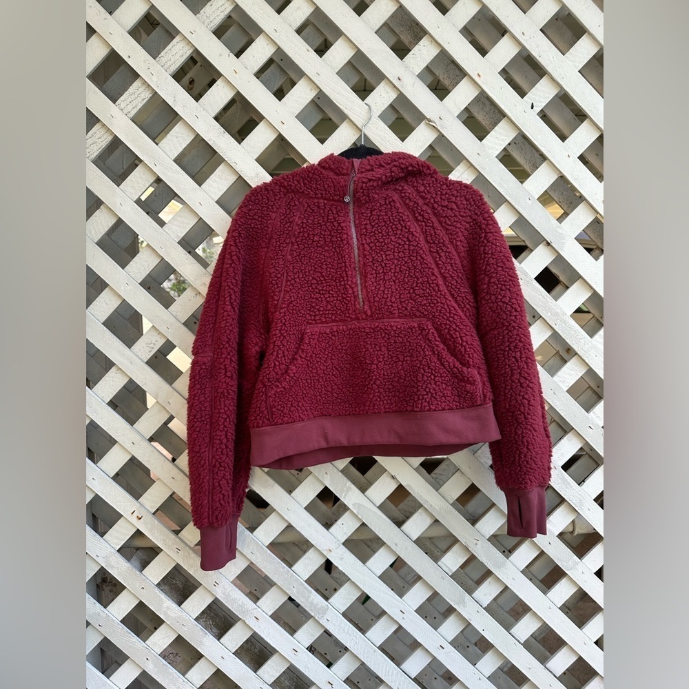 Lululemon Scuba Oversized Sherpa 1/2 Zip